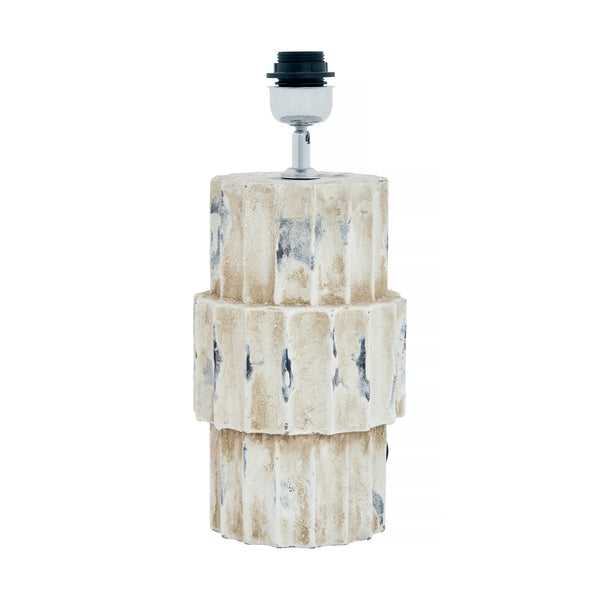 Nutchess, Table Lamp, dia18xH41cm, Patina White